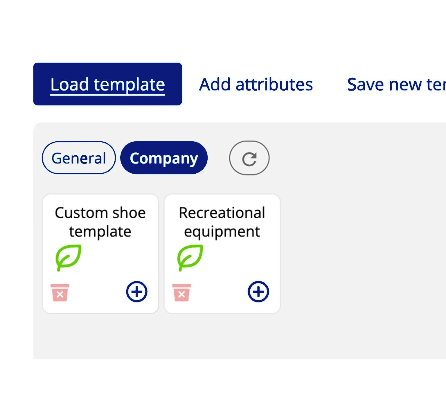 Custom DPP Data Templates